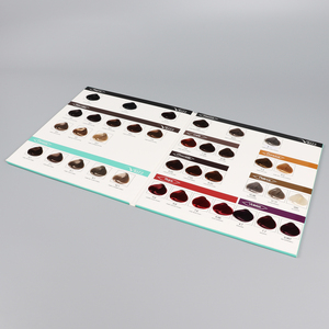 Cartella <span class=keywords><strong>Colori</strong></span> Professionale OEM per Tintura <span class=keywords><strong>Capelli</strong></span> Domestica con 60 Campioni Personalizzati, Libro di Formule Permanenti per la Cura dei <span class=keywords><strong>Capelli</strong></span> - Product Image 4