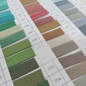 Nastro in Poliestere Non Elastico a Spina di Pesce da 1cm, Alta Tenacità, Multicolore, per Tessuti d'Arredamento e Abbigliamento - Product Image 5