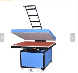 Manual Large Format Heat Press Machine 100x120 Sublimation Transfer For Garments/fabric/textile /mouse pad/handbag