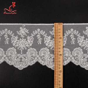 कारखाने आपूर्तिकर्ता उच्च गुणवत्ता अफ्रीकी कढ़ाई फ्रेंच स्विस फीता - Product Image 2