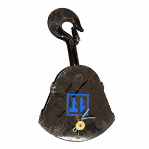 ตะขอเกี่ยวเครน EOT รับน้ำหนัก 1 ตัน ผลิตจากเหล็ก MS รีดร้อนเคลือบสังกะสี ยี่ห้อ CMK ตะขอเกี่ยวเครนสำหรับงานหนัก บรรจุกล่อง แพ็ค OEM - Product Image 1