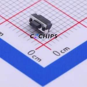 1TS003BBB-1800-3503B-CT Tactile Switch SMD,1.8x4.6mm Switch Single Pole Single Throw Rectangle Button 1.8N Horizontal Mount - Product Image 1