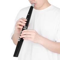 N0HA Flûte saxophone électronique Pipe à vent électrique Instrument à vent électronique Saxophone Flûte à bec numérique Sets d'instruments à vent numériques