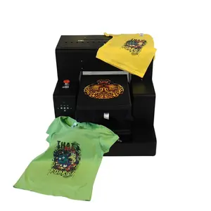 Impresora digital A3 A4 directa a la prenda, máquina de impresión de camisetas de tela, impresora de camisetas DTG