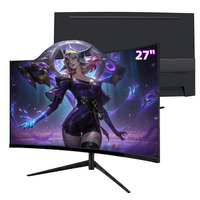 Fábrica mayorista 27" monitor LCD 240Hz 1ms respuesta HDR IPS pantalla 4K curvado gaming