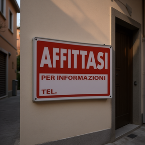 Letrero de Alquiler 30x20cm Información de Alquiler Tel. - Product Image 3