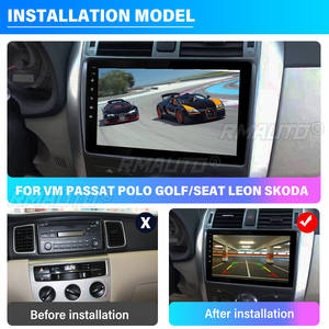 Autoradio Android 10 pour Toyota Corolla E140 E150 2006 2007-2013, lecteur multimédia vidéo CarPlay avec navigation GPS 4G 2din - Product Image 4
