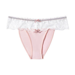 Per l'export: Perizoma da donna taglie forti, stile sottile, pizzo floreale, traspirante, vita bassa, sensuale e seducente - Product Image 5