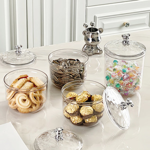Airtight Storage Containers Cylinder Metal Lid For Coffee Beans Snacks Grains Dried Fruits Seeds Nuts M Size - Product Image 4