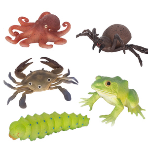 NON-Phthalate decompression gift soft tpr material animal bioplastic toys