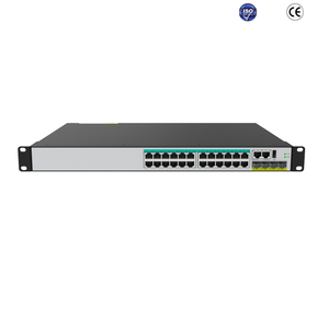 مفتاح حامل حامل مُدار احترافي 10G للموانئ حاوية معدنية ، و M إيثرنت OEM ODM - Product Image 2