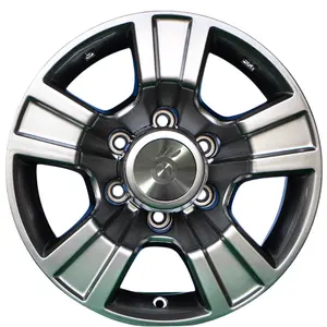 カスタム凹型高強度6穴サイズ16x8.0 17x8.0 PCD 6x139.7 ET10鋳造合金乗用車ホイールリム交換用