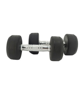 YX <b>Weights</b> Fixed Rubber Coated 50Kg Dumbbell Set Gym Use 5kg <b>10kg</b> Rubber Hex Dumbbell Set for Sale - Product Image 5