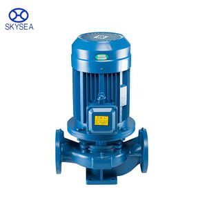 Pompe verticale en ligne à aspiration simple robuste en fonte pour système <span class=keywords><strong>de</strong></span> lutte contre l'incendie des bâtiments commerciaux - Product Image 4