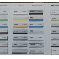 Livre d'échantillons de motifs Swatch pour stores alvéolaires, volets, tissus de décoration de fenêtres, décoration intérieure et jardin