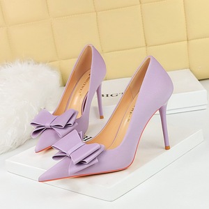 Escarpins Femme Big Bow Designer Ladies Sexy <b>Pumps</b> Women High Heels Shoes 2025 - Product Image 3