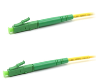 Lcapc Patch Cord Cable De Fibra Ptica 9/125 Yellow LSZH Fiber Optic Patch Cord Singlemode OS2 Fiber Patch Cord Lclc 2 Meters