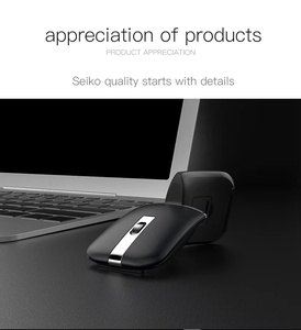 1600DPI Ergonomic có thể gập lại không dây không dây im lặng bấm vào BT 2.4GHz chế độ kép di động cong chuột cho Máy Tính Để Bàn Máy Tính Xách Tay PC - Product Image 6