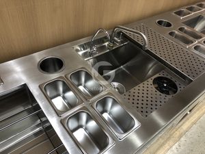 Estación de servicio móvil para barman, estación de cócteles eléctrica de acero inoxidable de China - Product Image 5