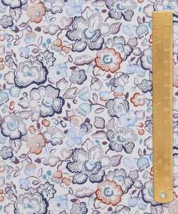 Мягкая роскошная хлопковая ткань Tana Lawn с цветочным цифровым принтом, продается на метры, для пошива костюмов и платьев, индивидуальный заказ - Product Image 1