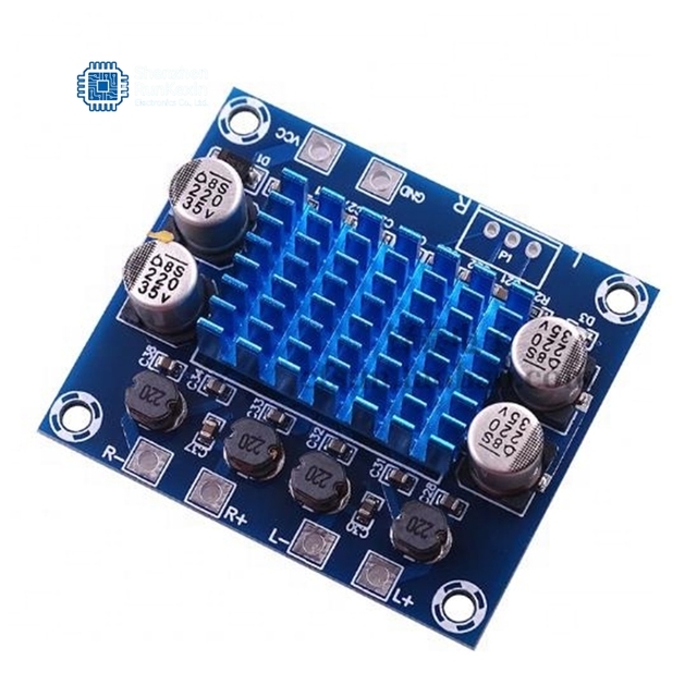 Class D high-definition audio amplifier module power supply 12-24V output 30W * 2 digital audio power amplifier board XH-A232
