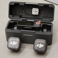 DJI Mic 3 (2 Tx + 1 Rx + Étui de charge) Microphone sans fil pour iPhone/Caméra/Android, ultraléger pour interview, caméra, vlog en direct