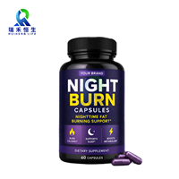 Capsules brûle-graisses nocturnes pour marque privée – Capsules végétales douces favorisant l'adaptation corporelle nocturne et le maintien d'un état physique sain