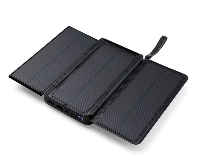 2024 Wholesale Price 10000mAh Solar Internal Battery 15000mAh Solar Power Banks Wireless With Type-C and Dual USB Port for Phon