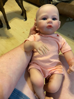 Nouvelle poupée reborn de 18 pouces, corps souple, 100% faite à la main, poupées reborn réalistes en silicone, jouets pour filles