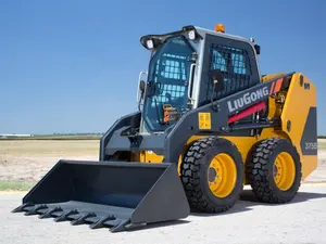 2022 Evangel 60HP İnşaat makinaları Mini Skid Steer paletli yükleyiciler 375B