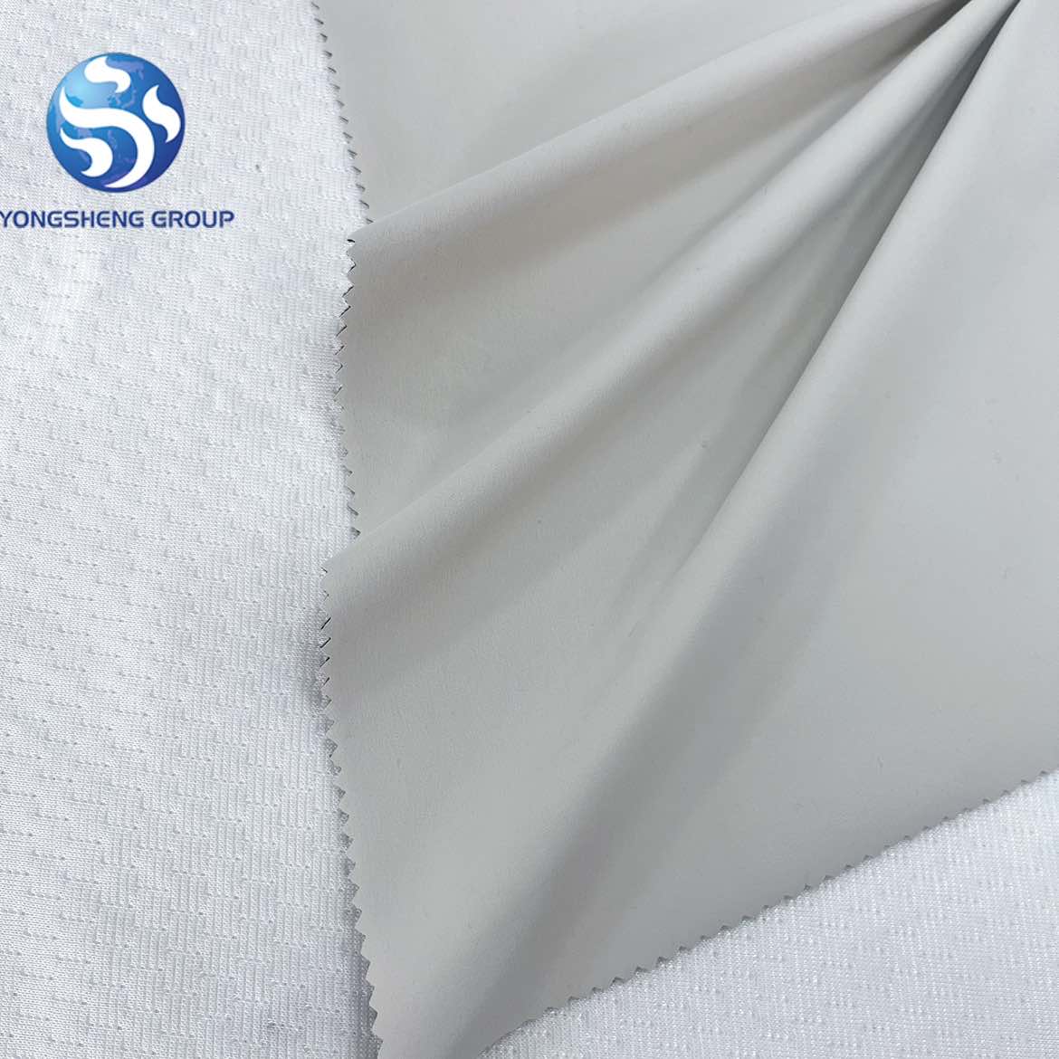 30D/20D Nylon Plain Weave Four-way Stretch Composite Polyester Wool Knit Fleece Garment Net Fabric Lightweight Solids