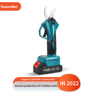Mulinsen Mini tronçonneuse électrique sans fil 21v <span class=keywords><strong>Batterie</strong></span> Outils de coupe du bois électrique Scie à chaîne Sets - Product Image 2