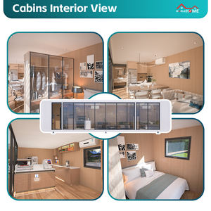 Envío mundial, diseño personalizado, <span class=keywords><strong>nueva</strong></span> estructura de acero modular prefabricada, casas resistentes a la intemperie, más de 50 diseños, dibujos en 3D gratuitos - Product Image 6