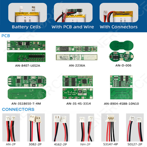 Batteria <span class=keywords><strong>Lipo</strong></span> 3.7V 40mAh 50mAh 501012 501015 0.5C OEM Dimensioni e Capacità Personalizzabili Pacco Batteria agli Ioni di Litio Polimeri per MP3 MP4 Auricolari - Product Image 5