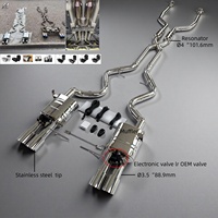 Système d'échappement haute performance pour BMW M3 E92 E93 V8 Coupé 2009-2013, tuyau d'échappement intermédiaire, soupape d'échappement électronique, silencieux