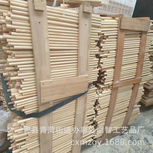 Bâtons ronds en bois, tiges en bois massif, différentes tailles pour travaux manuels, fournitures artisanales DIY - Product Image 4