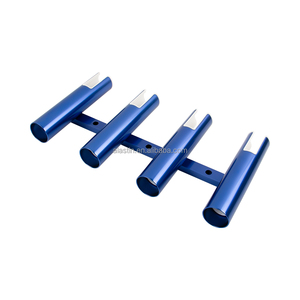 Soporte para Cañas de Pescar Blue <span class=keywords><strong>Andor</strong></span> de 4 Tubos para Barco, en Oferta - Product Image 1