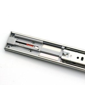 Guías de canal telescópico automático, guías de 3 pliegues, fabricante OEM ODM, 45mm - Product Image 3