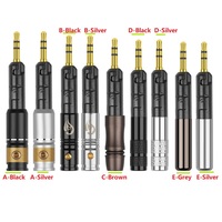 Colokan Audio Stereo 2.5mm Berlapis Emas untuk ATH-M70X R70 M50X R40X R30X HD560S