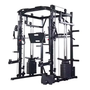 Nuevo estilo profesional GYM Club Equipment MND Fitness Multi Funcional Half Rack Power Rack Cage Smith Machine Power Rack - Product Image 2