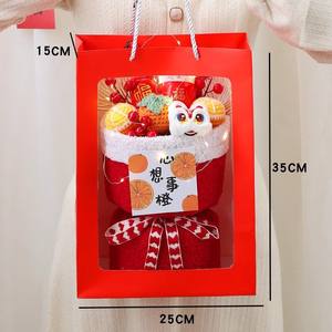 Creativo Día de San Valentín Regalo del Día DE LA Madre Ceremonia de cumpleaños Sensación festiva ramo de flores terminado tejido a mano enviado a las niñas - Product Image 4