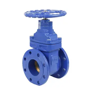 Pn16 Pn25 DN100 DN150 DN300 BS Awwa Ductile Iron Hard Metal Seal Seat Gate Valve