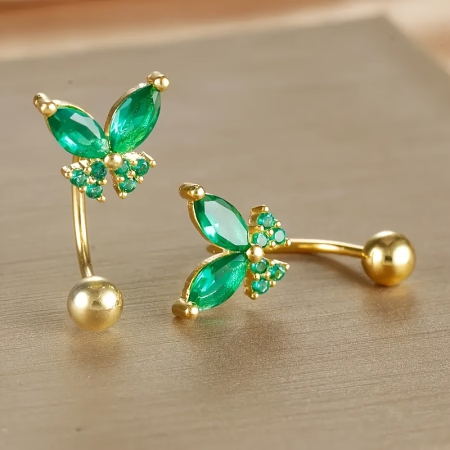 Diamant vert doré