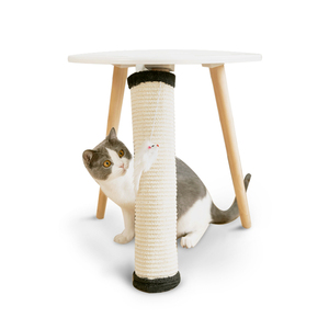 Fabricant Vente en gros Tapis à gratter portable pliable court en peluche pour chat en sisal - Product Image 2