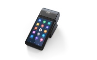 5,5 "HD Android 11 Terminal POS de mano Escáner de código de barras NFC/QR Pago Impresora incorporada Terminal Pos de mano