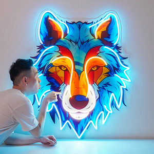 Insegna al Neon LED con Ali d'Angelo in Acrilico da Parete per Decorazione Murale, Ideale per Dropshipping - Product Image 6