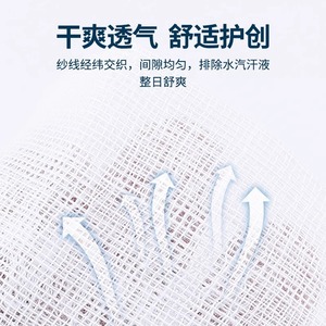 Apósito de gasa médica Beijiayi 5cmx7cmx2uds estéril EO para cuidado de heridas - Product Image 5