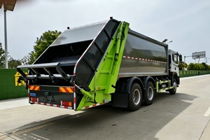 Camion compacteur de déchets Dongfeng Huanshen T5 6*4 de 22 m³, camion de collecte des déchets, <span class=keywords><strong>Euro</strong></span> 2 à <span class=keywords><strong>Euro</strong></span> 6 personnalisable - Product Image 5