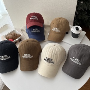 Casquettes de baseball brodées style streetwear américain pour jeunes, chapeaux décontractés tendance pour hommes et femmes - Product Image 1