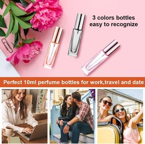 Organic Design <b>Pink</b> Glass Plastic Skincare <b>Bottles</b> 40ml 120ml 150ml Square Shape Cosmetic Packaging with Screw Cap for Lotion - Product Image 3